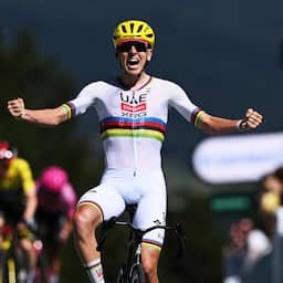 Pogacar grijpt ritzege én gele trui in Tour na secondespel in eerste bergetappe