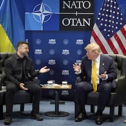Video | Zelensky grapt over gesprek met Poetin: 'Teveel drones van ons in Moskou'