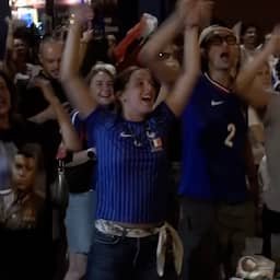 Video | Fans van Frankrijk juichen voor WK-goals op bomvol terras in Parijs