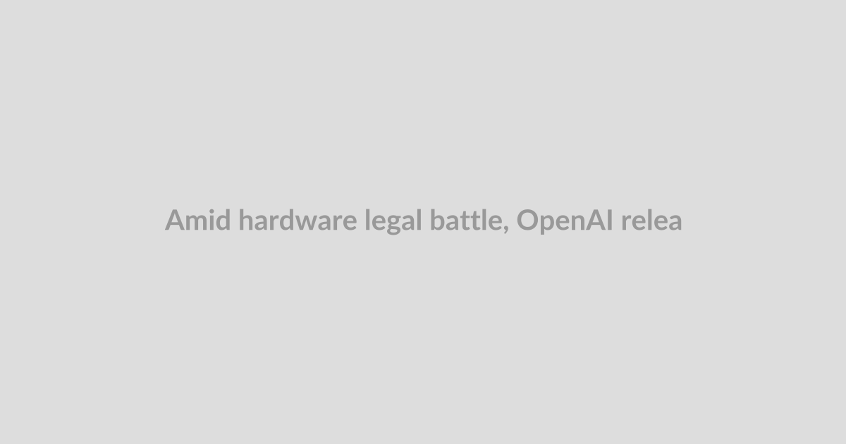 Amid hardware legal battle, OpenAI releases a $230 keyboard for Codex