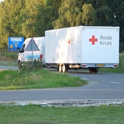 Video | Medewerkers Rode Kruis pakken in en vertrekken uit Ter Apel