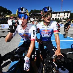 Evenepoel is boos op ploeggenoot Lipowitz: 'Deed nog geen kilometer kopwerk'