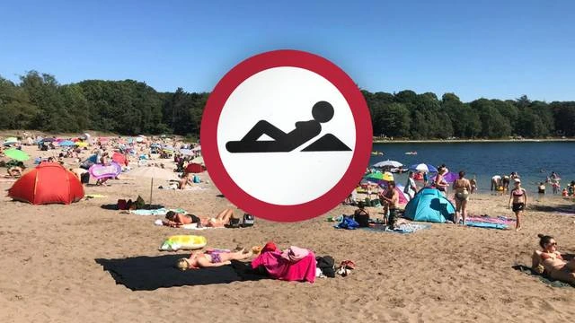 Verwarring over verbod op naakt zonnen bij Breda, pictogram wordt aangepast