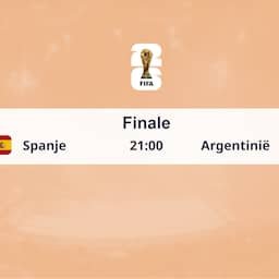 Dagprogramma WK | Hou rekening met een lange finale, Trump reikt beker uit