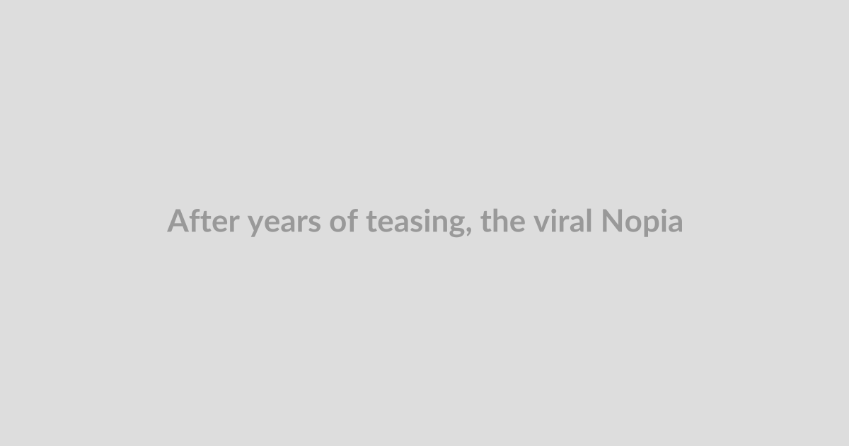 After years of teasing, the viral Nopia synth is ‘basically finished’
