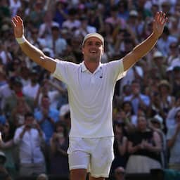 Fery vol ongeloof na stunt op Wimbledon: 'Had emoties die ik nog nooit voelde'