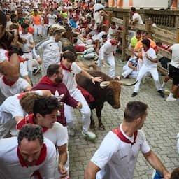86-jarige Brit en 56 anderen gewond geraakt tijdens stierenrennen in Pamplona