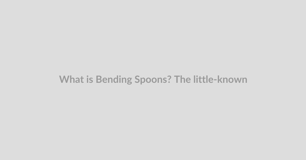 What is Bending Spoons? The little-known AOL and Vimeo owner that’s now public