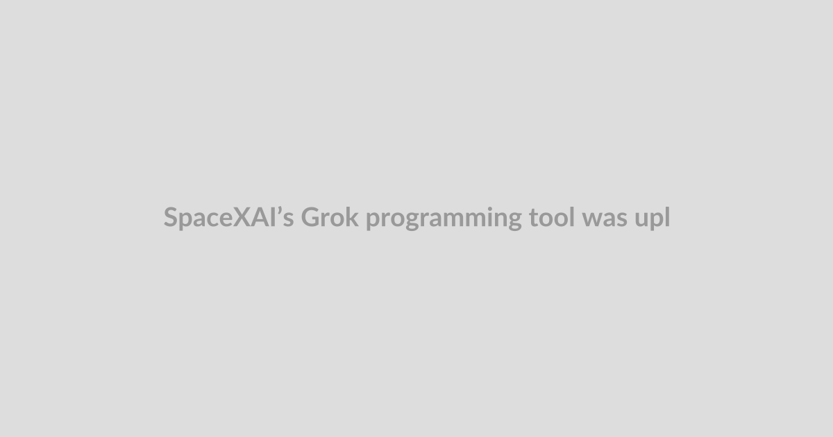 SpaceXAI’s Grok programming tool was uploading its users’ entire codebase to cloud storage