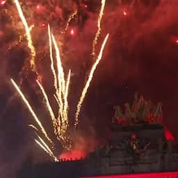 Video | Vuurwerkshow verlicht hemel boven Brussel op nationale feestdag