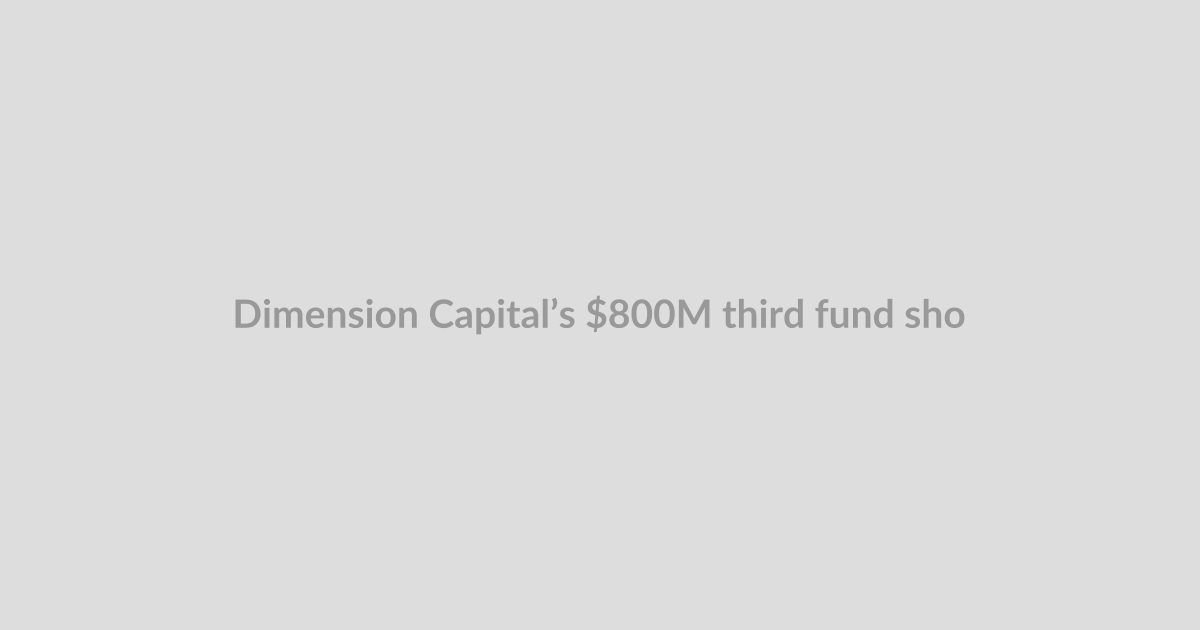 Dimension Capital’s $800M third fund shows the intersection of science and compute is booming