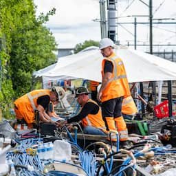 Treinverkeer van Rotterdam naar zuiden opgestart na week van uitstel