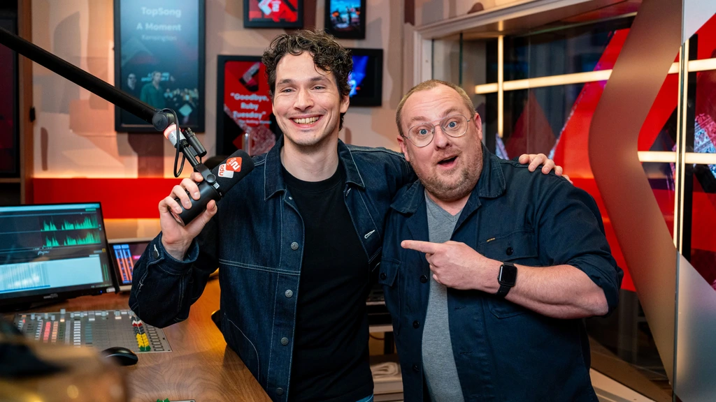 Daniël Lippens en Roelof de Vries nieuwe ochtendduo op NPO Radio 2