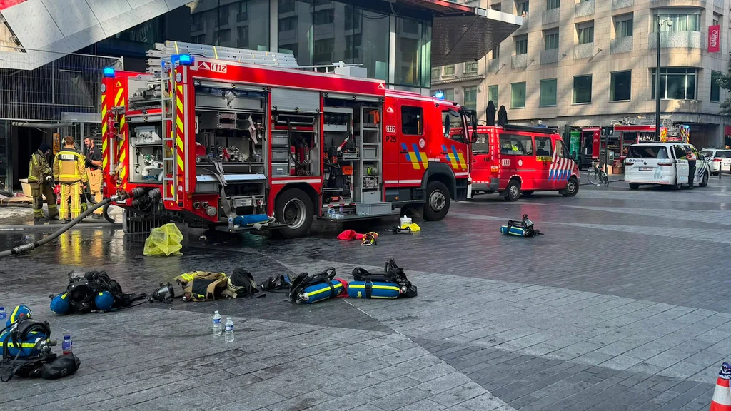 Doden en vermisten bij brand in centrum Brussel