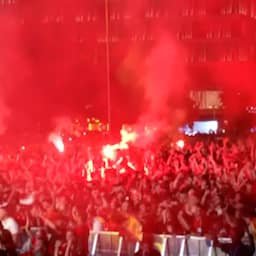 Video | Feest barst los in Madrid na winnende goal van Torres in WK-finale