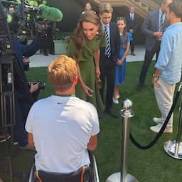 Vink wordt na Wimbledon-zege verrast door prinses Kate: 'Was niet de bedoeling'