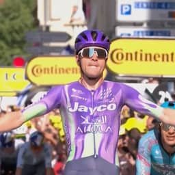 Video | Schmid sprint Tejada eruit en wint eerste Tour-etappe in carrière