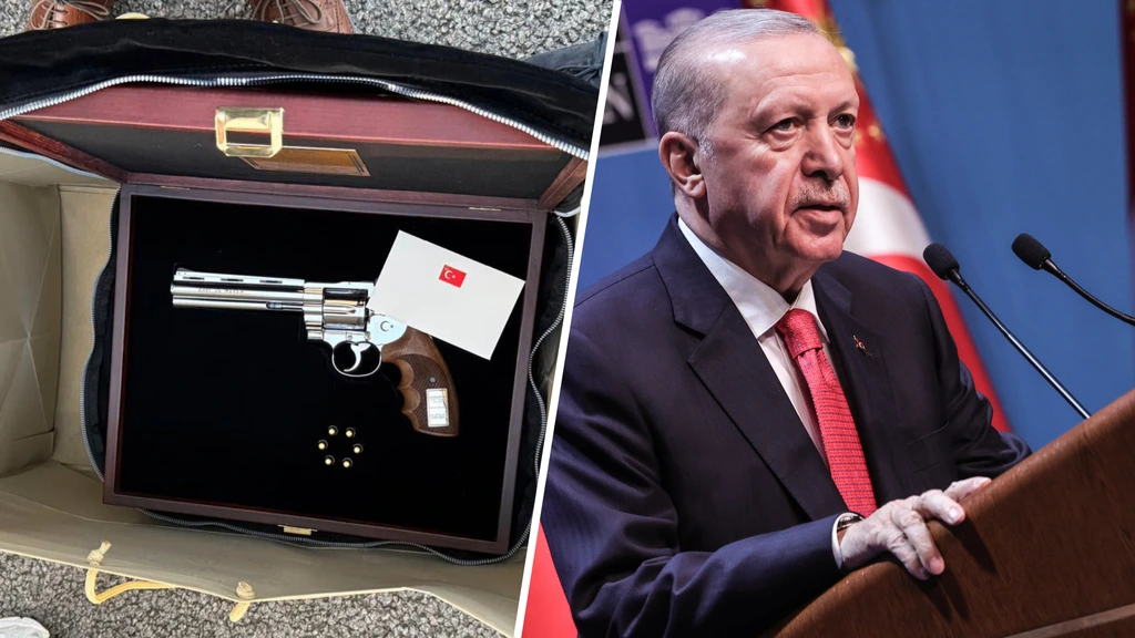 Erdogan deelt vuurwapens uit op NAVO-top, Jetten laat zijn exemplaar in Ankara