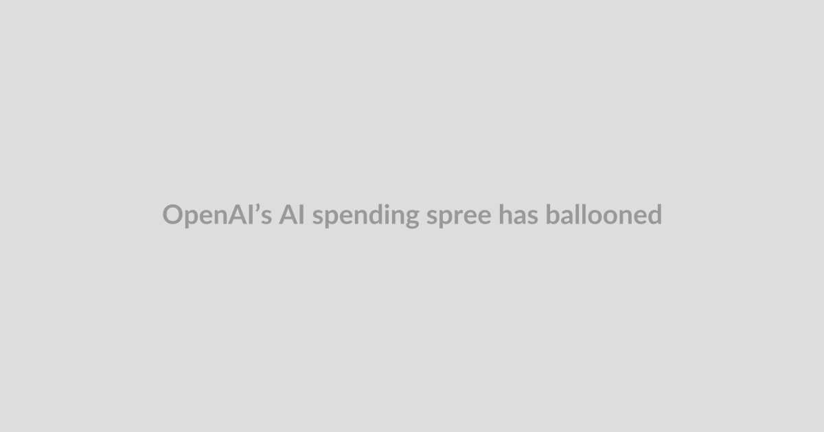 OpenAI’s AI spending spree has ballooned to $750B