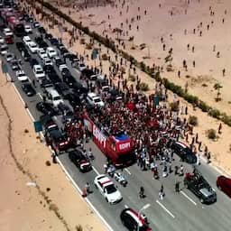 Video | Duizenden fans onthalen Egyptische selectie na WK-uitschakeling