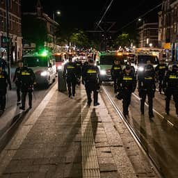 ME grijpt in bij onrust in Den Haag, Rotterdam en Amsterdam na WK-wedstrijd