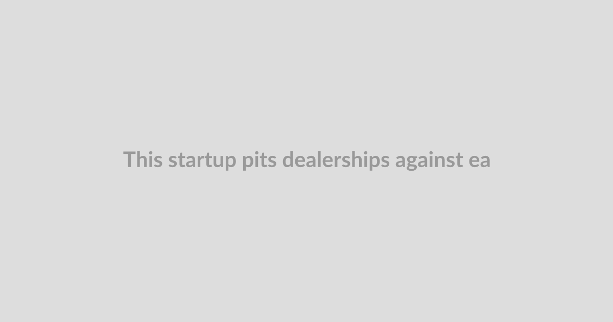This startup pits dealerships against each other to bid on your used car