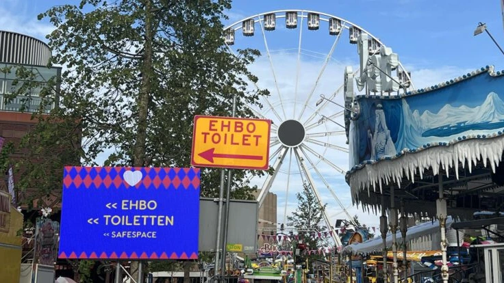 Meer gratis vrouwenurinoirs en wc's tijdens grote evenementen