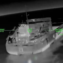 Video | Oekraïne deelt beelden van aanval op Russische schepen