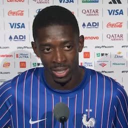 Video | Dembélé over Mbappé: 'We verwachten meer goals van hem'