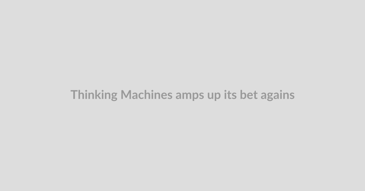 Thinking Machines amps up its bet against one-size-fits-all AI with its first open model, Inkli