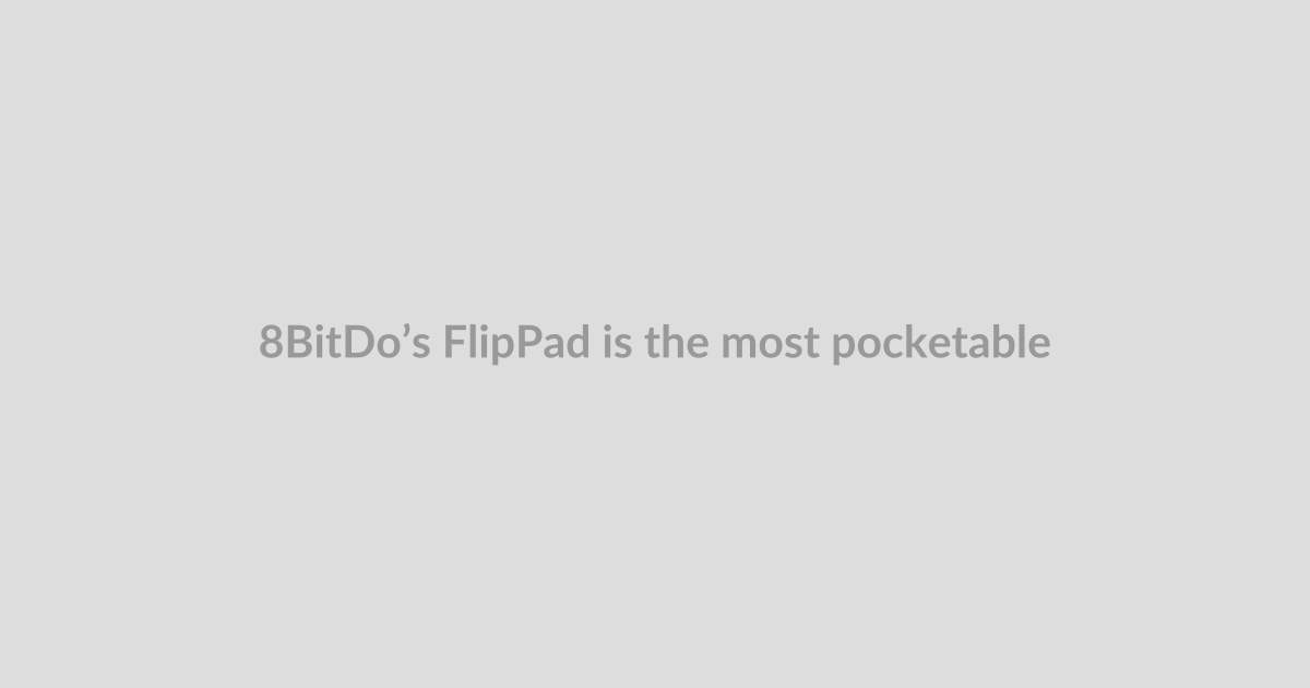 8BitDo’s FlipPad is the most pocketable way to turn your phone into a Game Boy