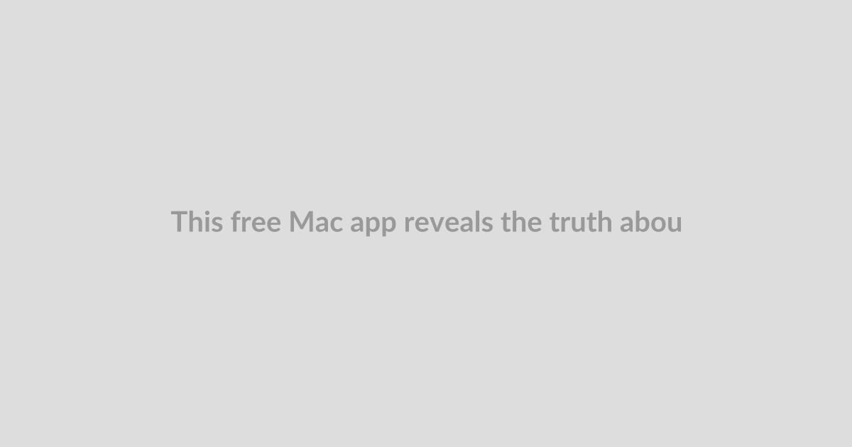 This free Mac app reveals the truth about your mystery USB-C cables