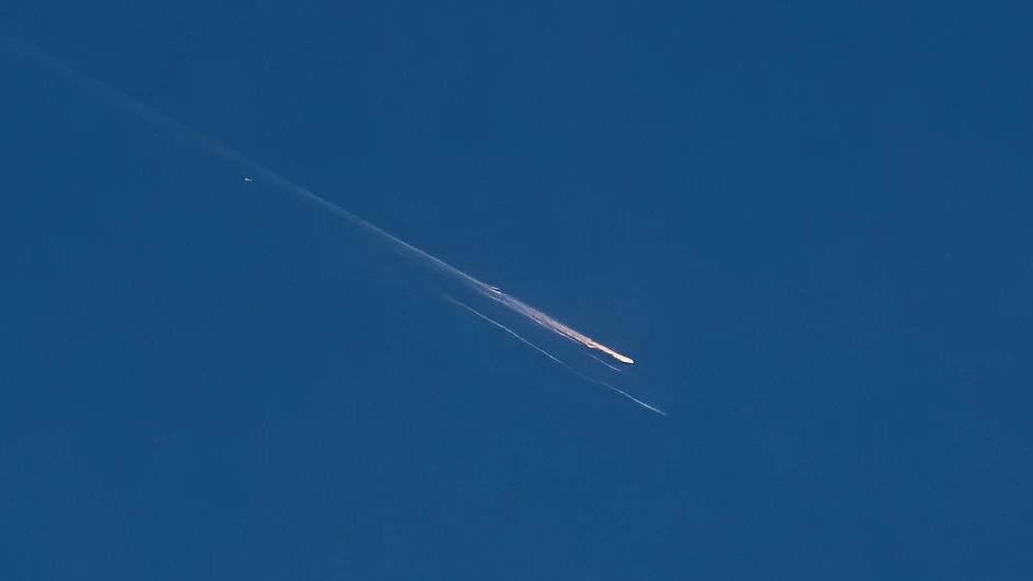 Vuurbal te zien boven delen van Nederland: 'Restant van SpaceX-satelliet'