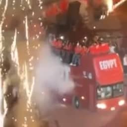 Video | Grootse show voor Egyptische ploeg na uitschakeling op WK
