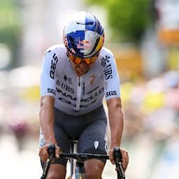 Pidcock had pech in Tour-finale: 'Maar Mathieu verslaan was toch al lastig'