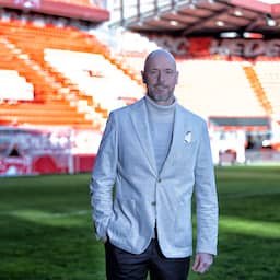 Erik ten Hag niet beschikbaar als bondscoach van Oranje