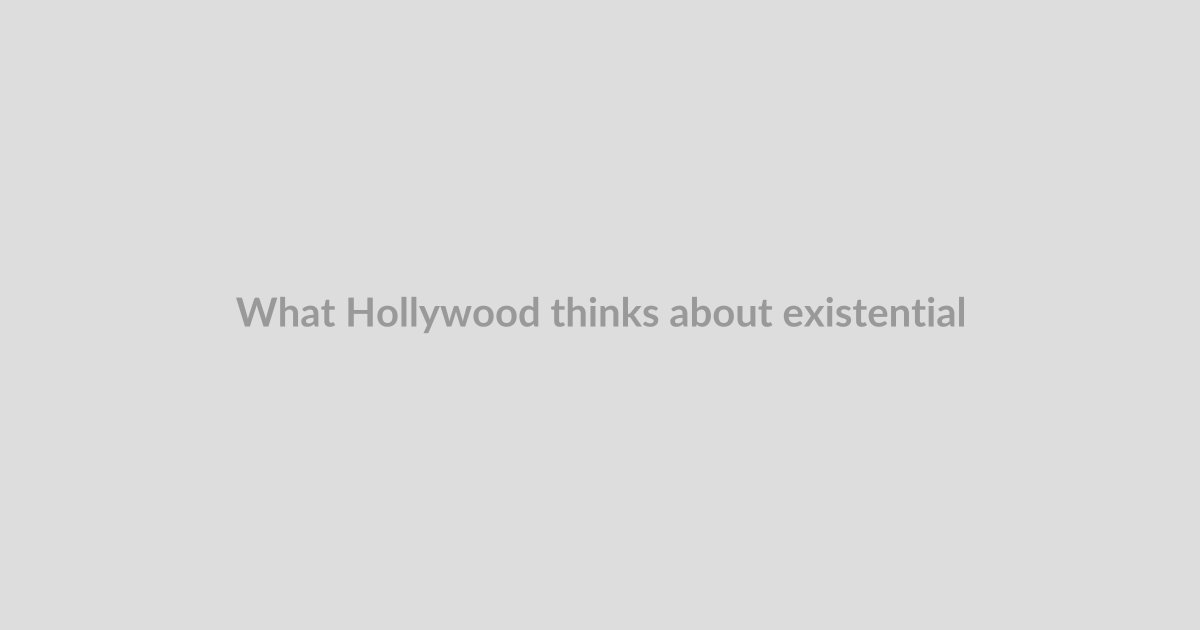 What Hollywood thinks about existential AI warnings